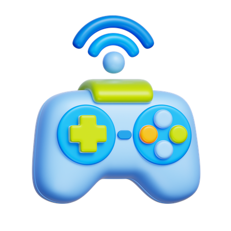 スマートゲームコントローラー  3D Icon