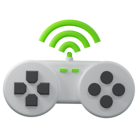 Smart Game Controller  3D Icon