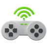 3d smart game controller illustration