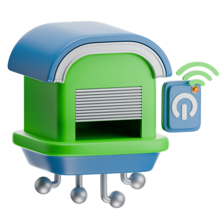 Smart Garage  3D Icon