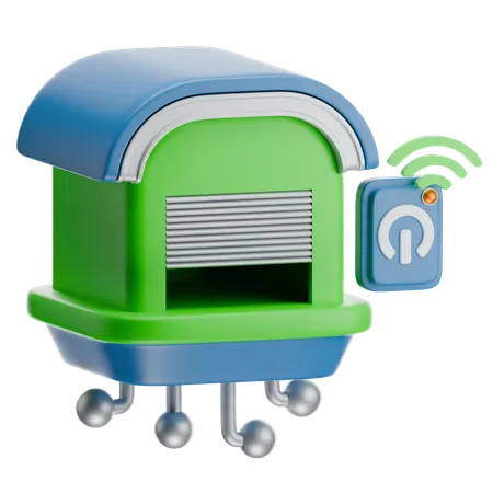 Smart Garage  3D Icon