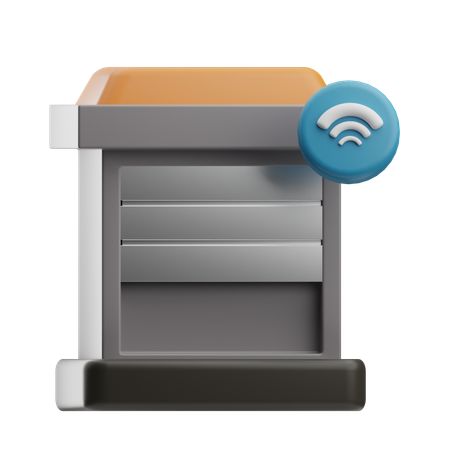 Smart Garage  3D Icon