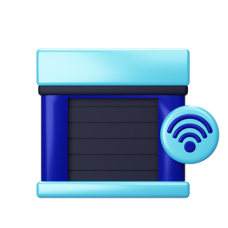 Smart Garage  3D Icon