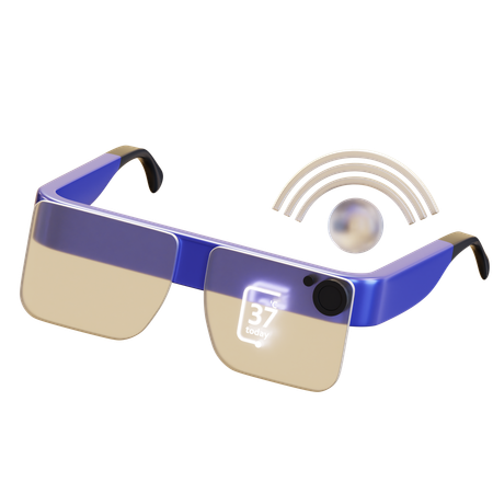 Smart Glass  3D Icon