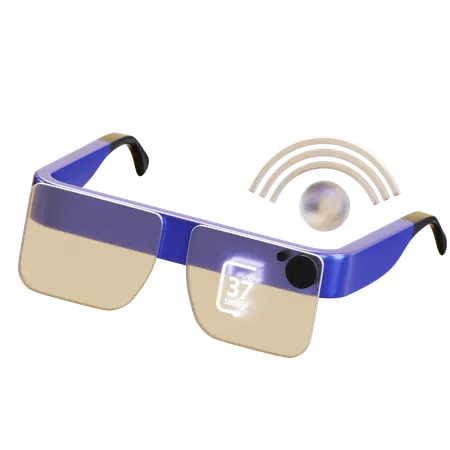 Smart Glass  3D Icon