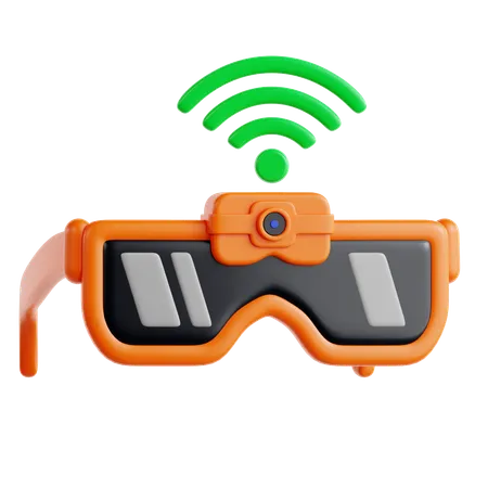 Smart Glasses  3D Icon