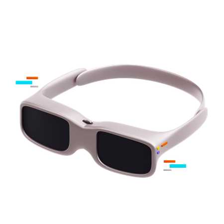 Smart glasses  3D Icon