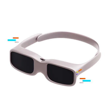 Smart glasses  3D Icon