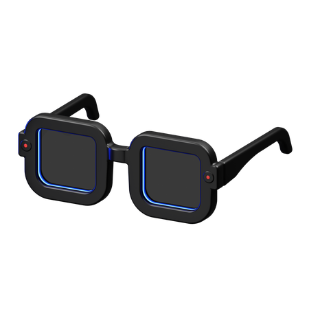 Smart Glasses  3D Illustration