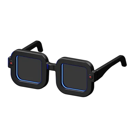 Smart Glasses  3D Illustration