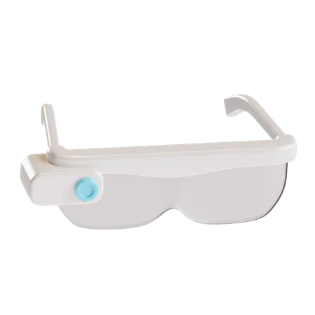 3 D Smart Virtual Reality VR Glasses Illustration 3D Icon