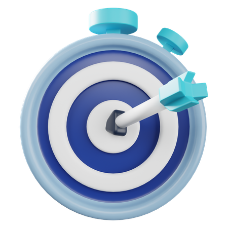 Smart Goal  3D Icon