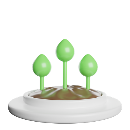 Smart Greenhouse  3D Icon