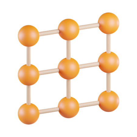 Smart Grid  3D Icon