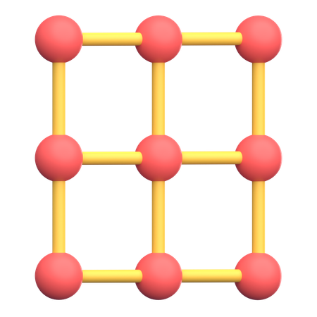 Smart Grid  3D Icon