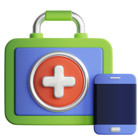 Smart Healthcare  3D Icon