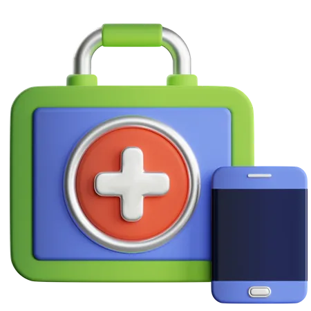 Smart Healthcare  3D Icon