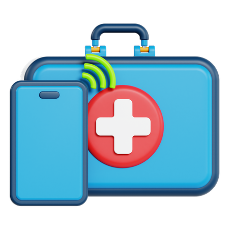 Smart Healthcare  3D Icon