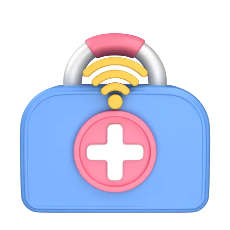 Smart Healthcare  3D Icon