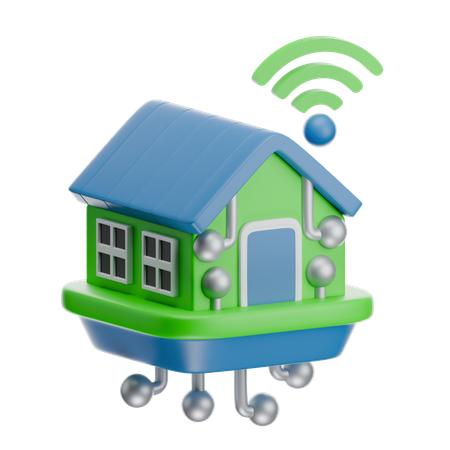 Smart Home  3D Icon
