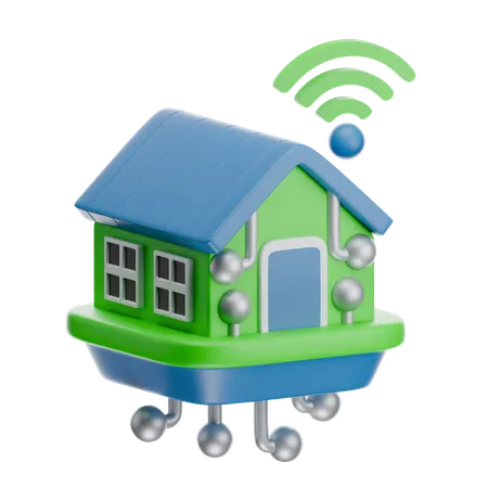 Smart Home  3D Icon