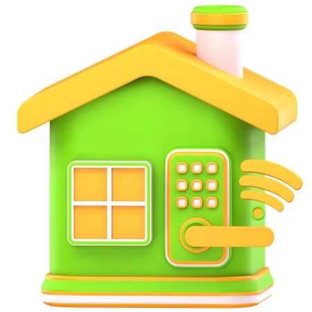 Smart home  3D Icon