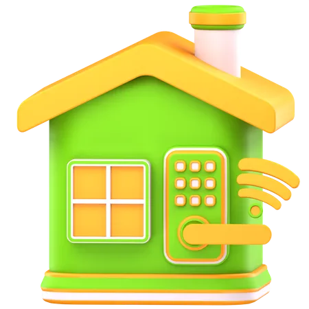 Smart home  3D Icon