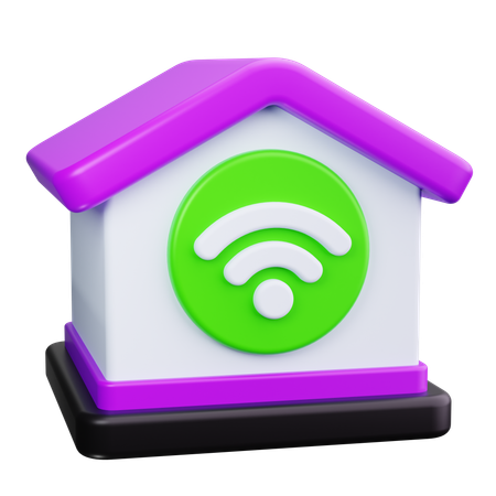 Smart home  3D Icon