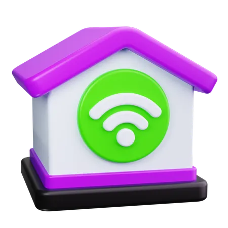 Smart home  3D Icon