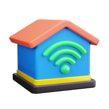 Smart home  3D Icon