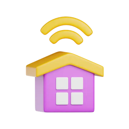 Smart Home  3D Icon