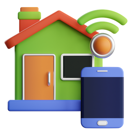 Smart Home  3D Icon