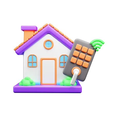 Smart Home  3D Icon