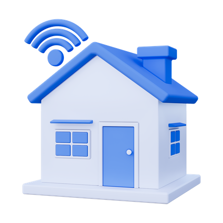 Smart Home  3D Icon