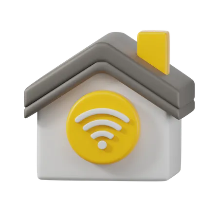 Smart Home  3D Icon