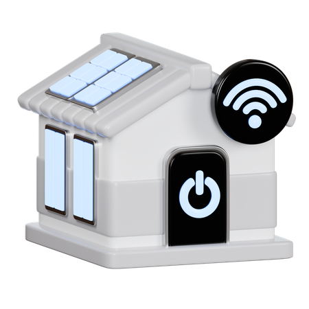 Smart Home  3D Icon