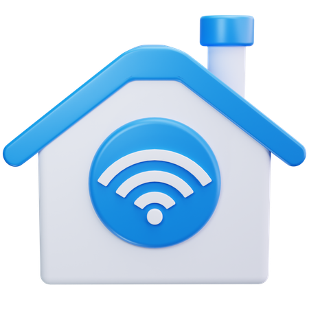 Smart Home  3D Icon