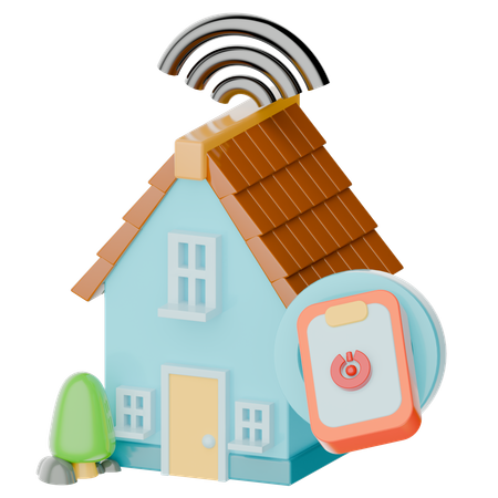 Smart Home  3D Icon