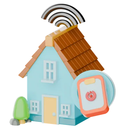 Smart Home  3D Icon