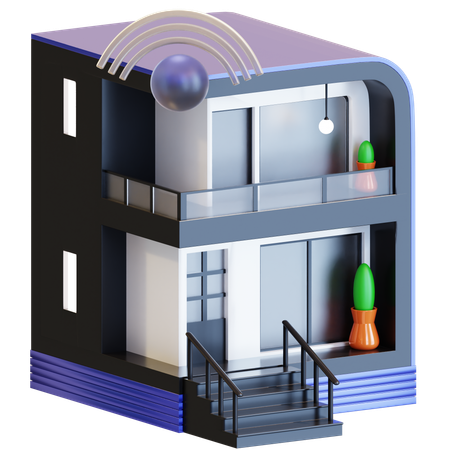Smart Home  3D Icon