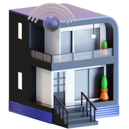 Smart Home  3D Icon