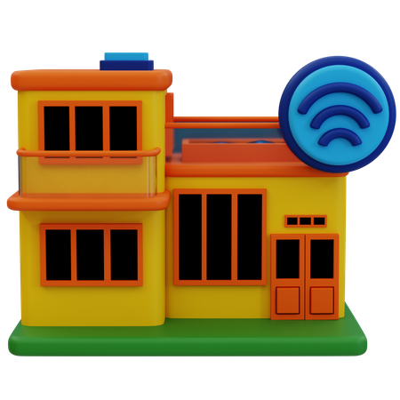 Smart Home  3D Icon