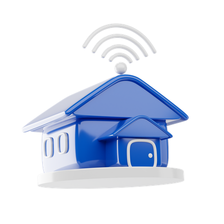 Smart Home  3D Icon