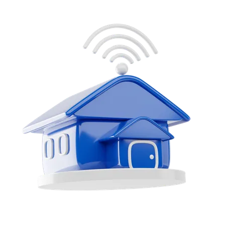 Smart Home  3D Icon