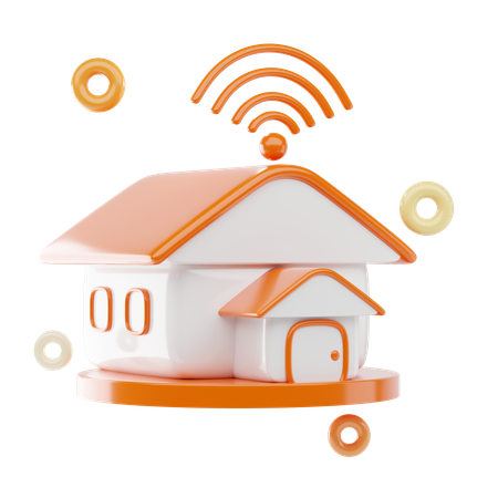 Smart Home  3D Icon