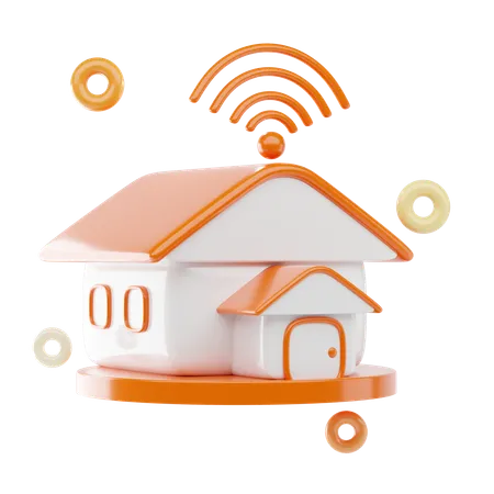 Smart Home  3D Icon