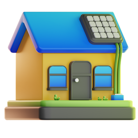 Smart home  3D Icon