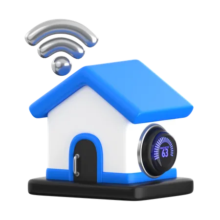 Smart Home  3D Icon