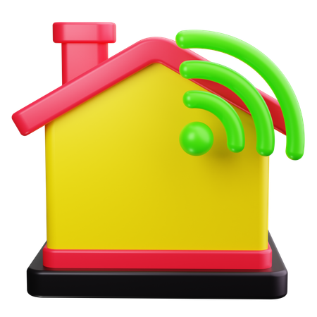 Smart Home  3D Icon