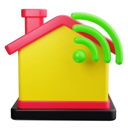 Smart Home  3D Icon